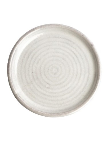 Assiettes plates blanc Murano Olympia Canvas 18 cm (Lot de 6)