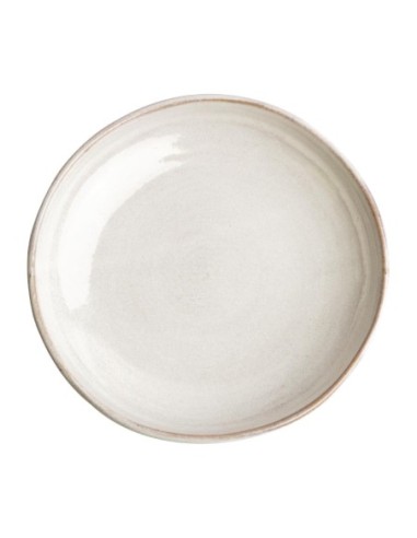 Assiettes creuses calottes blanc Murano Olympia Canvas 23 cm 