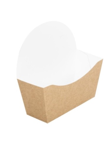 Etuis à bagel kraft compostables Colpac (lot de 1000)