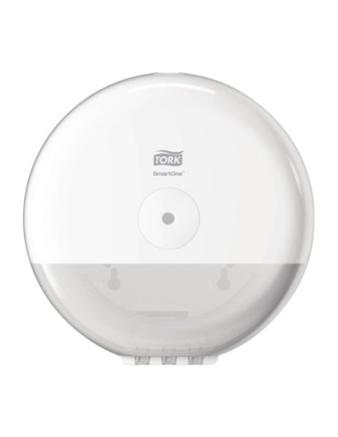 Distributeur de papier toilette Tork Smart One Mini blanc