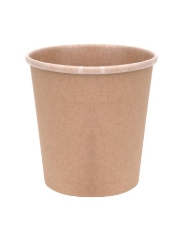 Pots à soupe compostables en PLA Fiesta Compostable 98 mm - 45,4 cl (x500)