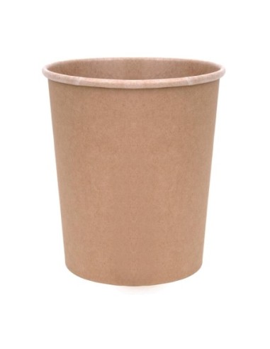 Pots à soupe compostables en PLA Fiesta Compostable 910ml (Lot de 500)