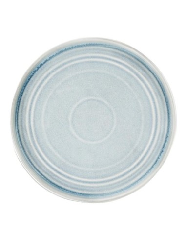 Assiette plate bleu cristallin Olympia Cavolo 270mm (lot de 4)