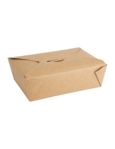 Boîtes alimentaires en carton compostables Fiesta Compostable 1800 ml (lot de 200)