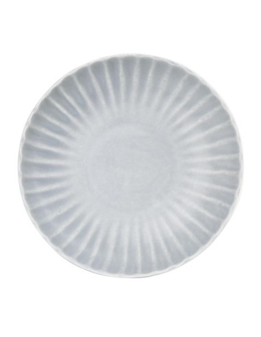 Assiettes calottes Olympia Corallite grises 220mm (lot de 6)