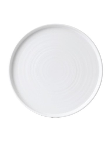 Assiettes avec rebord Churchill Chefs blanches 210mm (lot de 6)