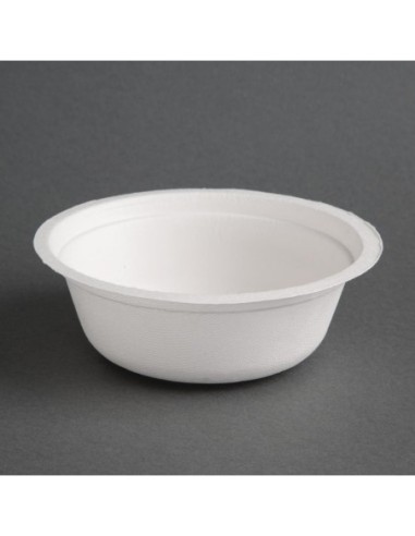 Bols ronds compostables en bagasse Fiesta Compostable 350ml (lot de 50)