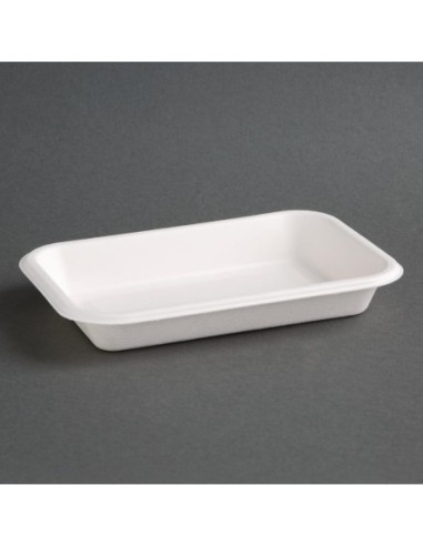 Barquettes compostables en bagasse Fiesta Compostable 340ml (lot de 50)