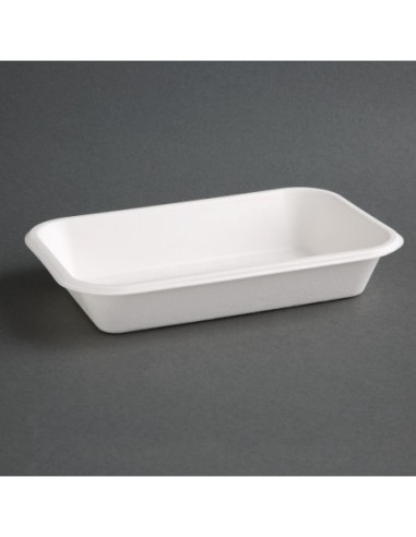 Barquettes compostables en bagasse Fiesta Compostable 680ml (lot de 50)