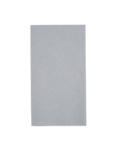 Serviettes de table Airlaid pliage en 8 Fiesta Recyclable Premium Tablin grises 40x40cm (lot de 500)