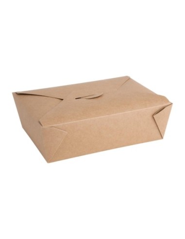 Boîtes repas en carton Fiesta Recyclable 197mm (lot de 200)