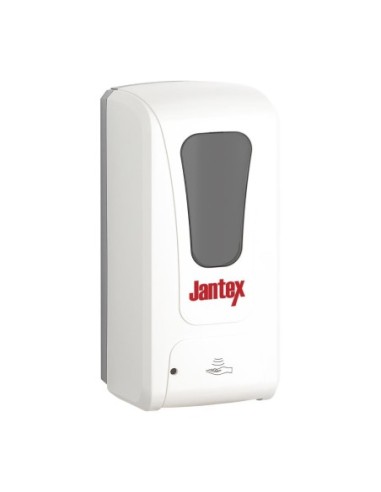 Distributeur automatique spray de savon et désinfectant pour les mains Jantex 1L