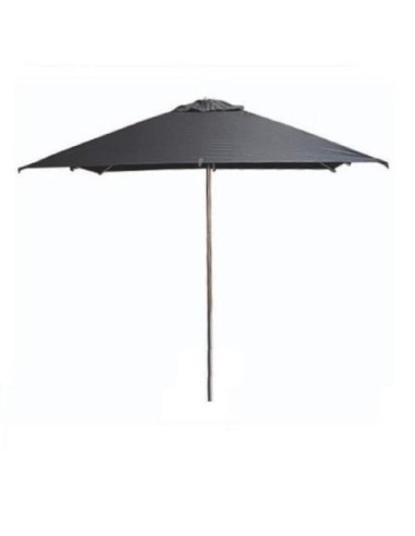 Parasol carré noir Milan Eden 2,5m