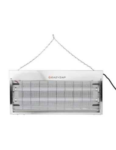 Désinsectiseur LED en inox brossé Eazyzap 20W