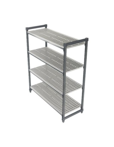 Rayonnage 4 niveaux étagères à claire-voie Cambro Camshelving 1830 x 1525 x 610mm