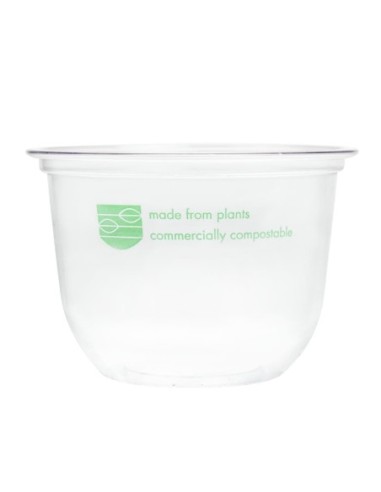 Pots Deli en PLA compostables série 96 Vegware 284ml (lot de 1000)