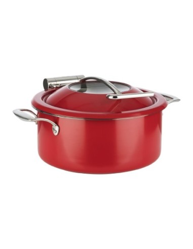 Chafing-dish rouge APS 305 mm 