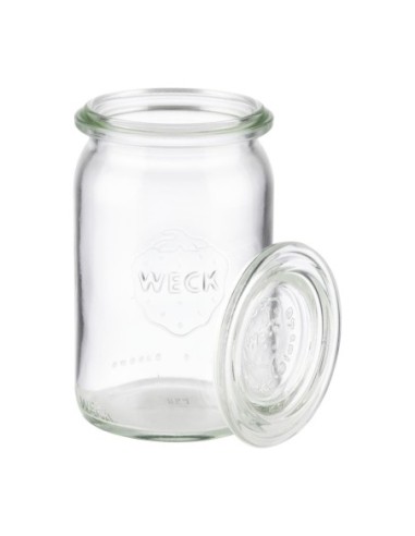 Bocaux en verre cylindriques avec couvercle Weck APS 145 ml (lot de 12)