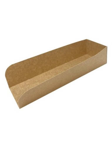 Grandes barquettes à hot-dog Fiesta Recyclable 50x75mm (lot de 500)