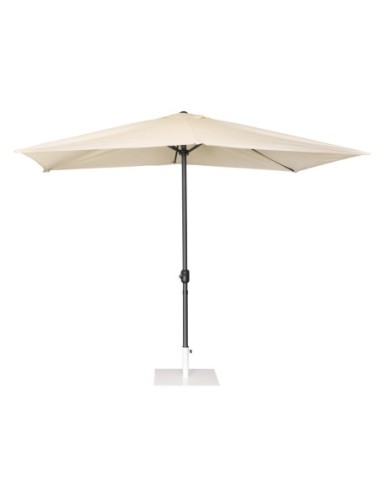 Parasol rectangulaire Bolero Seville 2x3m crème