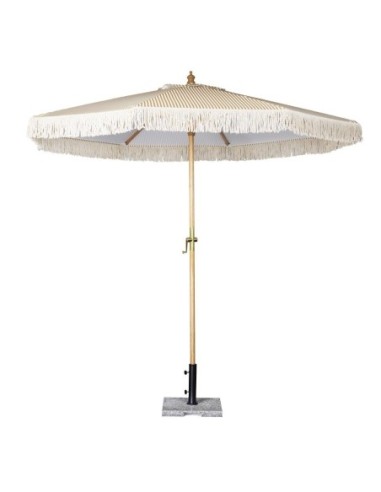 Parasol rond à rayures Bolero Sicile 2,5m 