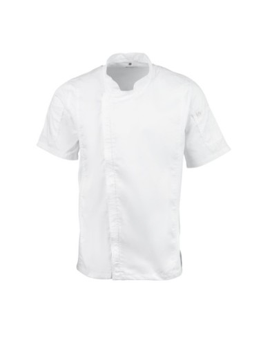 Veste de cuisine mixte Cool Vent Chef Works Urban Springfield blanche L