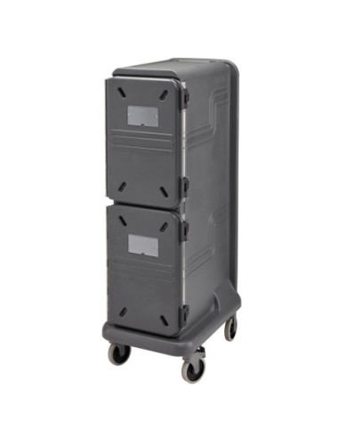 Grand chariot Pro Cart Ultra Cambro chaud/froid 2 portes anthracite