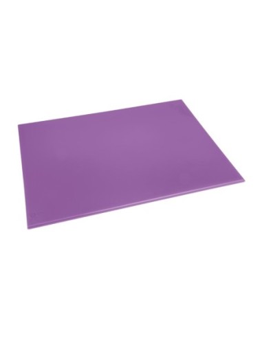 Planche à découper haute densité Hygiplas violette  600x450x12mm