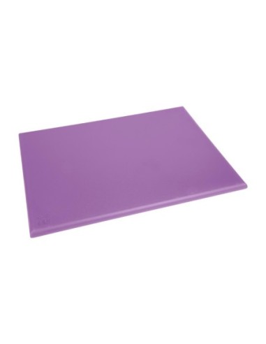 Planche à découper haute densité Hygiplas violette  600x450x25mm