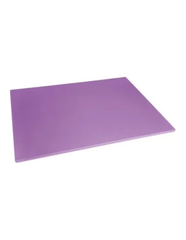 Planche à découper basse densité Hygiplas violette 600x450x10mm