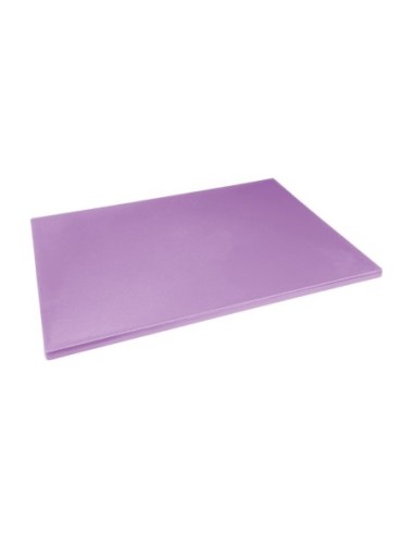 Planche à découper basse densité Hygiplas violette 600x450x20mm