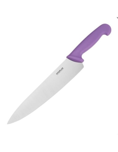 Couteau de cuisinier Hygiplas violet 255mm