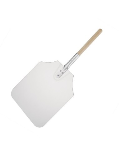 Pelle à pizza aluminium manche en bois Vogue 30,5 x 35,5 cm