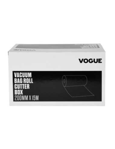 Rouleau distributeur de sacs sous vide Vogue 200mm x15m