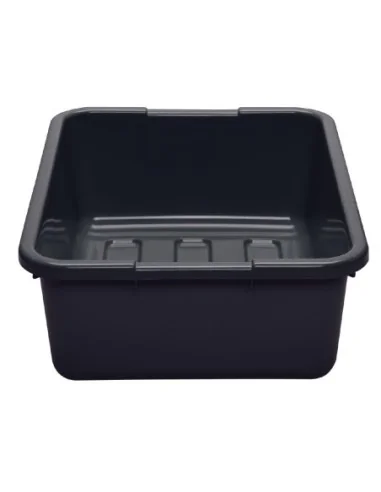 Bac fond rainuré Cambro Cambox noir 386x512mm