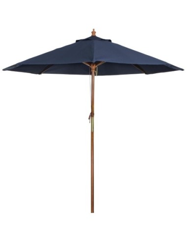 Parasol rond Bolero 3m bleu marine