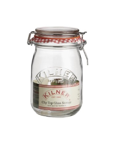 Bocal à conserves avec clip Kilner 1L