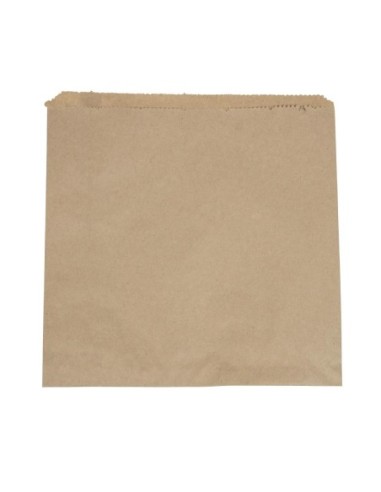 Sachets sandwich compostables en kraft recyclé Vegware (Lot de 1000)