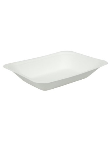 Barquettes à frites compostables en bagasse Vegware 175mm (Lot de 500)