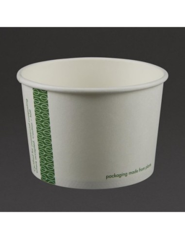 Bols à soupe / glace compostables Vegware 230ml (lot de 1000)