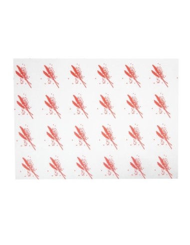 Emballages burgers rouges (Lot de 1000)