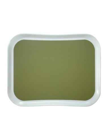 Plateau en polyester Century Fun Cambro Versa Lite 430mm vert sauge