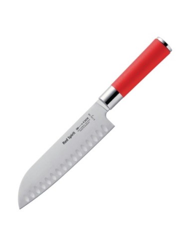 Couteau Santoku alvéolé Dick Red Spirit 180mm