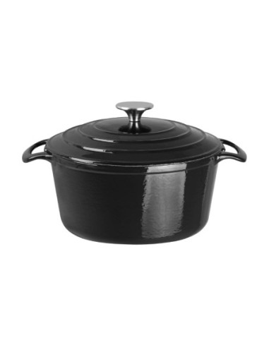 Cocotte ronde noire Vogue