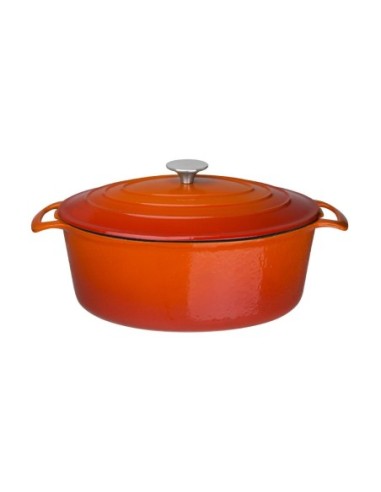 Grande cocotte ovale orange Vogue 6L