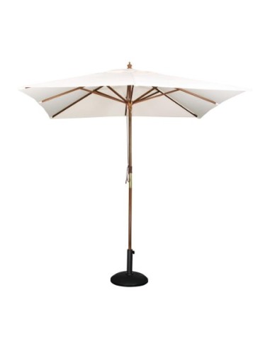 Parasol carré Bolero 2,5m crème