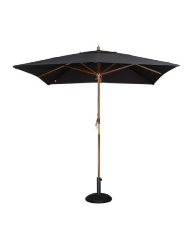 Parasol carré Bolero 2,5m noir