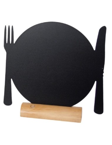 Silhouette de table assiette Securit (Lot de 3)