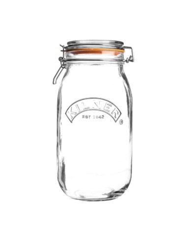 Bocal à conserves avec couvercle à  Kilner 1500ml