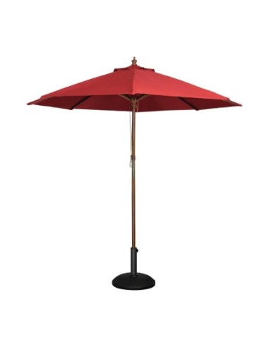 Parasol rond Bolero 2,5m rouge